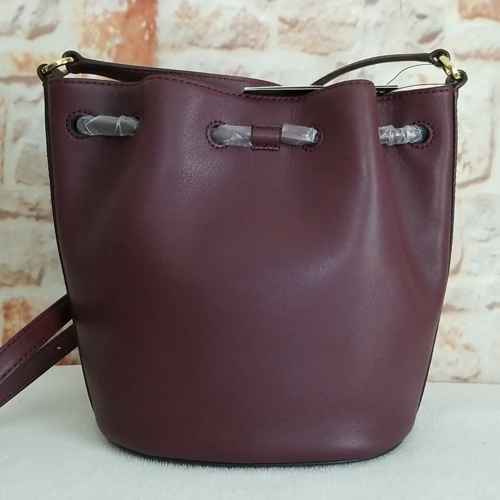 New Ralph Lauren Andie Drawstring Bag - Picture 5 of 13